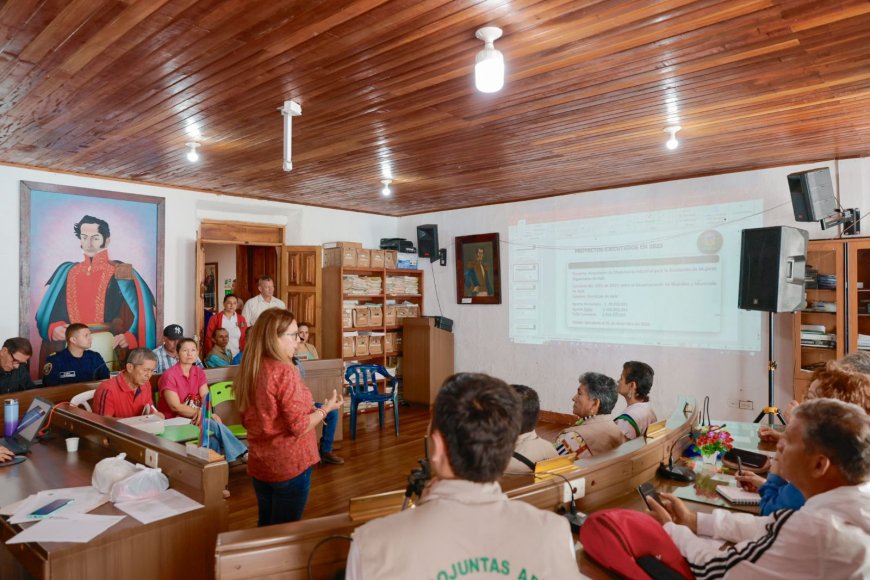 Comunidad de Apía y Santuario perfila en qué invertirá el dinero de presupuesto participativo