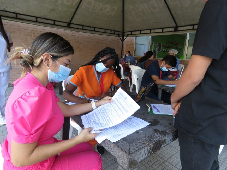 Secretaría de Salud de Pereira, realizó jornada de prevención en salud sexual en la universidad del Área Andina