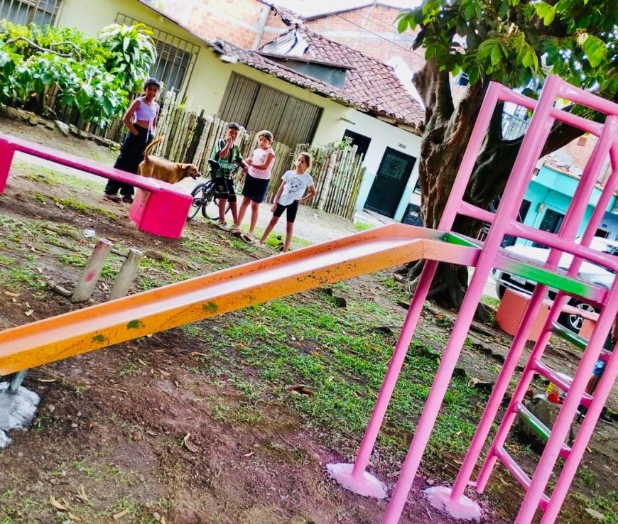 Parques y juegos infantiles reflejan el amor por Pereira