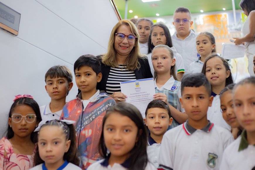 Niños de Básica Primaria en Risaralda fueron exaltados por su rendimiento académico