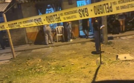 Ataque sicarial en el barrio El Dorado deja un muerto y un herido