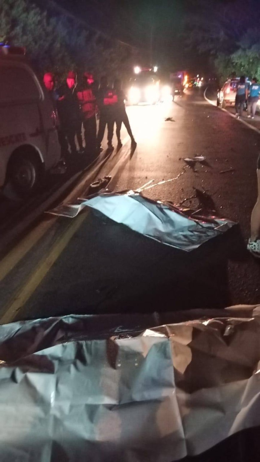 Trágico accidente en la vía Pereira - La Virginia deja dos jóvenes fallecidos